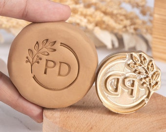 Custom Brass Clay Stamp: Personalized Maker Mark Pottery, Ceramics Tool