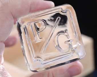 Custom Logo Ice Stamp: Personalized Brass Mold for Cocktails