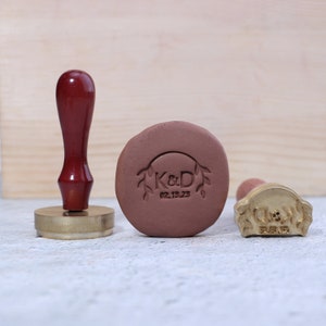 Timbro personalizzato per ceramica, timbro personalizzato per ceramica, timbro personalizzato in argilla, timbro personalizzato per ceramica, timbro in argilla polimerica, regalo per ceramisti
