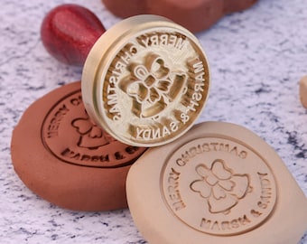 Personalized Ceramic Signature Stamp Logo: Custom Brass Pottery Stamp