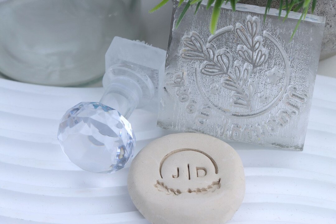 Gifts for Pottery Makers Custom Pottery Stamp Acrylic Stamp Etsy