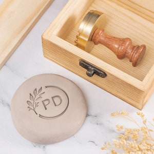 Timbro per ceramica personalizzato, timbro in argilla per ceramica, utensili in argilla, timbro con firma in argilla personalizzato