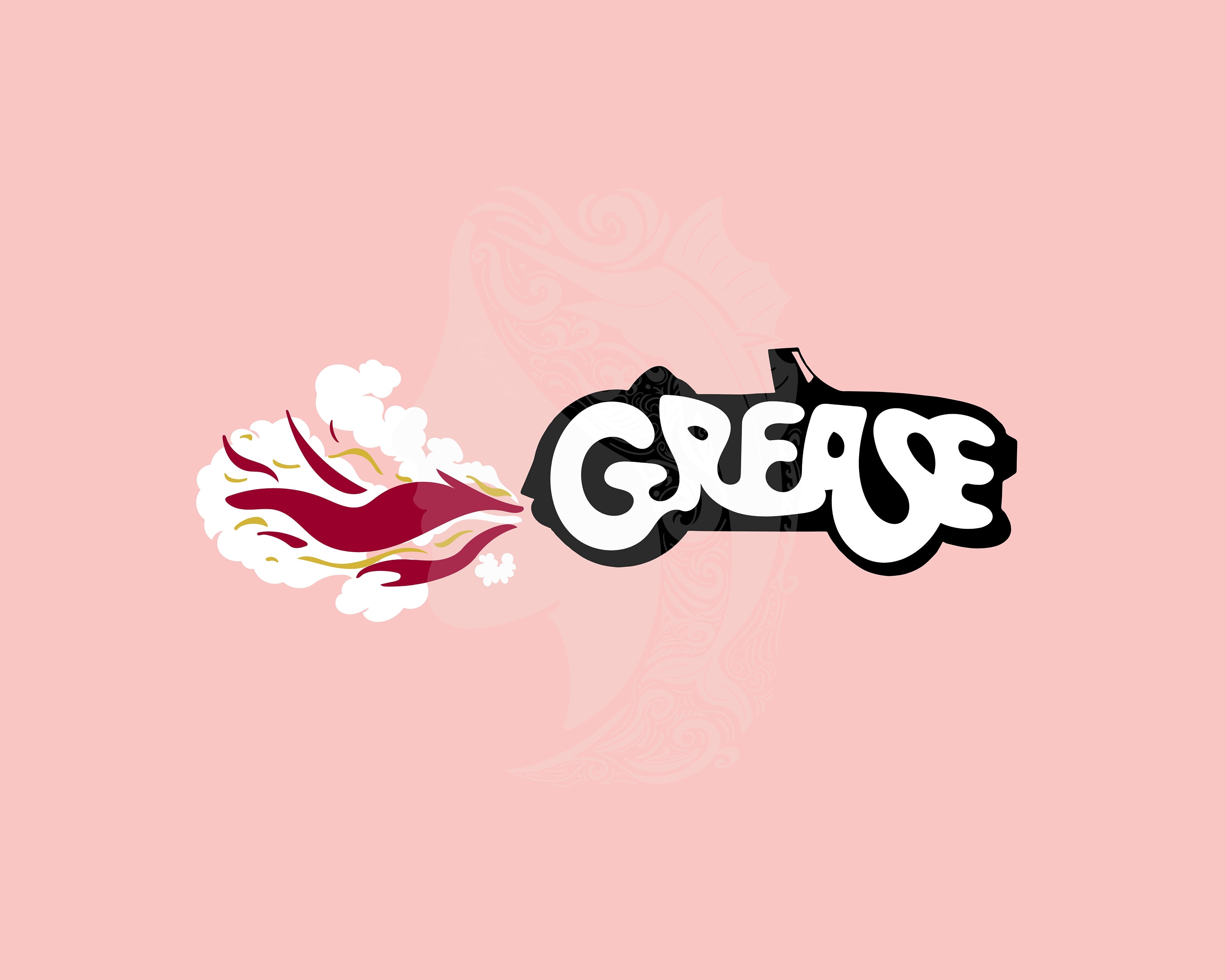 grease is the word logo