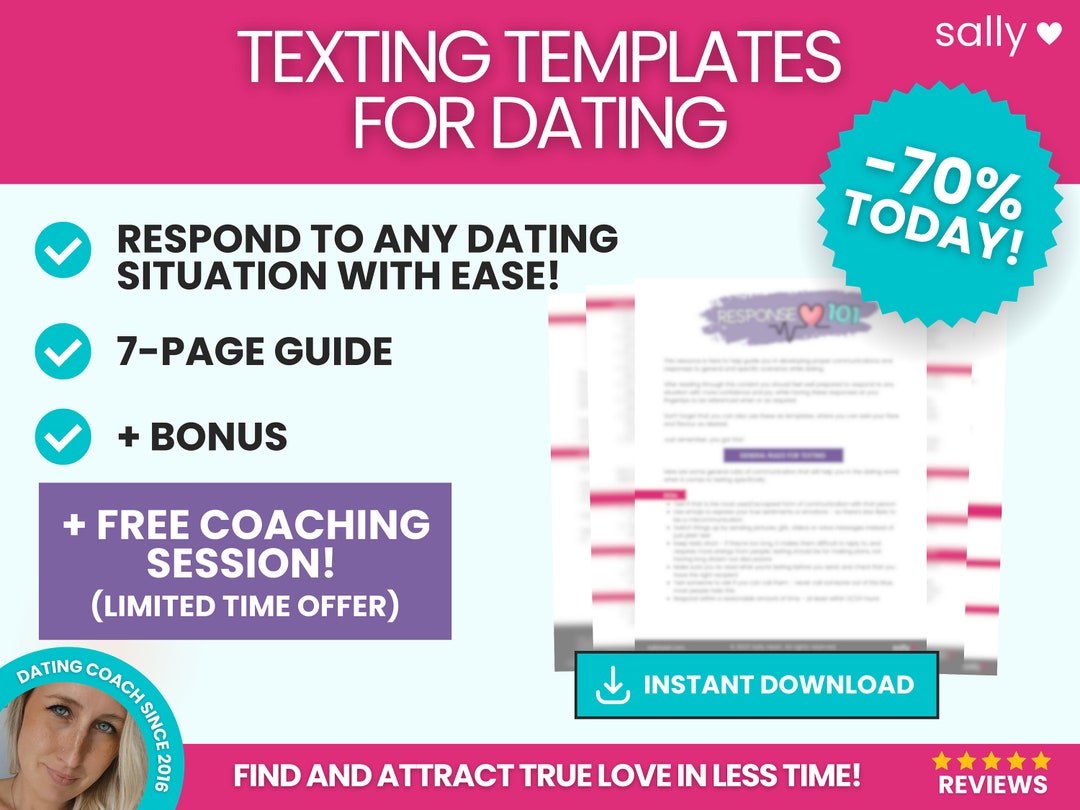Texting Templates, How to Respond to Any Dating Scenario in a High