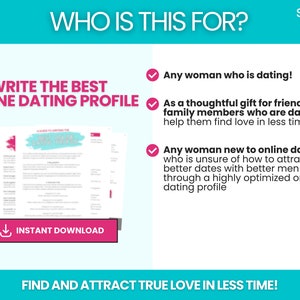 Online Dating Profile Creation Guide: Attract High Quality Matches (Digital Download) image 4