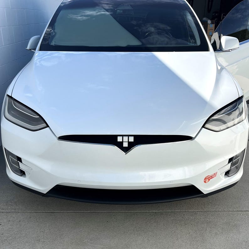 Custom Tesla Model X / S Front Emblem | Personalized Tesla Accessory - Etsy