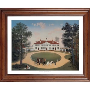 Mount Vernon by Michel Delacroix; 18x24&quot; ready-to-frame print (picture frame not included)