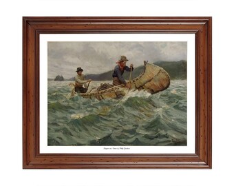 Cruisers Making a Portage by Philip Goodwin (1910); 18x24