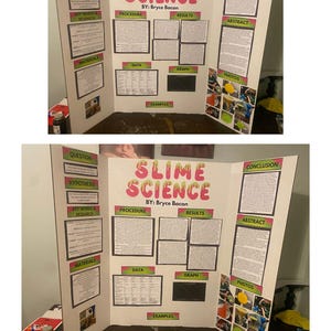 Projeto de ciência Slime, projeto de feira de ciências, projeto de ciências para crianças, download instantâneo, imprimível, editável, pronto para uso, mais vendido
