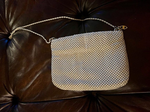 Vintage BUENO Mesh Metal Purse - image 3