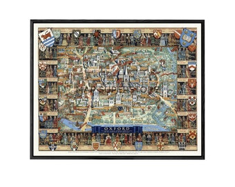 Vintage Princeton University Map: 1932 Pictorial Campus Art - Etsy