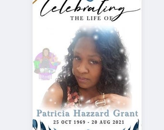 Personalized Memorial Poster – Celebration of Life Sign (Digital File) | Funeral Sign, Memorial Welcome Sign | Loving Memory of