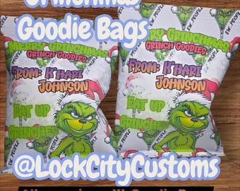 XL Goodie Bags | Custom Party Treat Bags | Event Swag Giftbag | Birthday Party To-Go Gifts | Personalized Empty Favor Sac