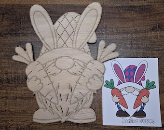 DIY Wooden Paint Kit – Creative Activity – All-Inclusive Craft Set | Easter