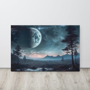 Moonlight shadow | Wall art