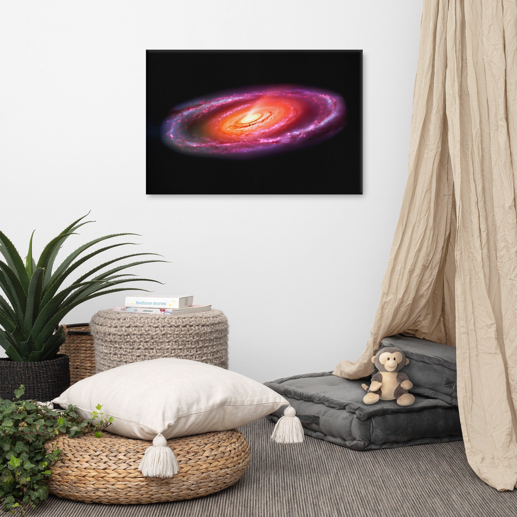 La belleza de Andrómeda: un lienzo encantador que representa nuestra galaxia mística