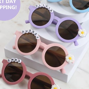 Personalized Name Sunglasses | Toddler Gift | Kids Gift | Babies Gift | Personalized Kids Sunglasses  | Christmas Gift |  Stocking Stuffer