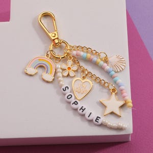 Personalized Baby Gift | Gift For Kids | Personalized Name Keychain | Hand Bag Tags For Girls | Personalize Keychain | Gift For Her
