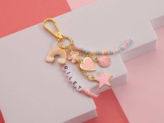 Personalized Baby Gift | Gift For Kids | Personalized Name Keychain | Hand Bag Tags For Girls | Personalize Keychain | Easter Gifts For Her