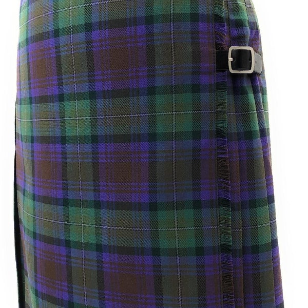 Kilt en tartan écossais de qualité supérieure – 50,8 cm Isle of Skye pour femme – Parfait pour les festivals et occasions écossais.