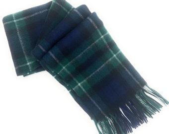 100% wool Graham Of Montrose Scarves – Premium Unisex Scarf - Scottish Heritage Design, Perfect Gift with Clan History, 134x30cm