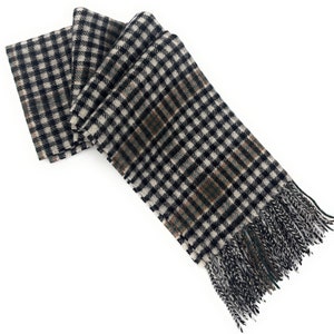 100% wool Burns Check Scarves – Premium Unisex Scarf - Scottish Heritage Design, Perfect Gift with Clan History, 134x30cm