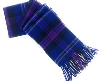 100% wool Heritage Of Scotland Scarves – Premium Unisex Scarf - Scottish Heritage Design, Perfect Gift with Clan History, 134x30cm