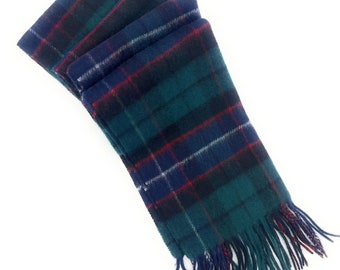 100% wool Mitchell Scarves – Premium Unisex Scarf - Scottish Heritage Design, Perfect Gift with Clan History, 134x30cm