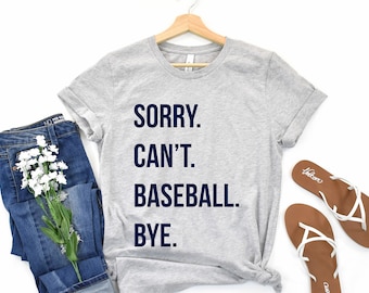 Sorry Can't Baseball