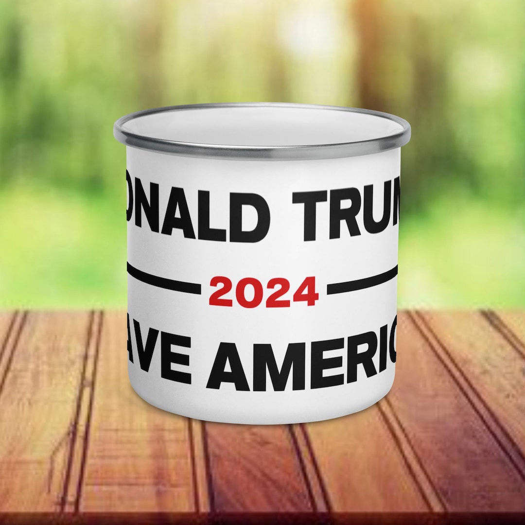 Donald Trump Save America 2024 Campfire Mug - Etsy