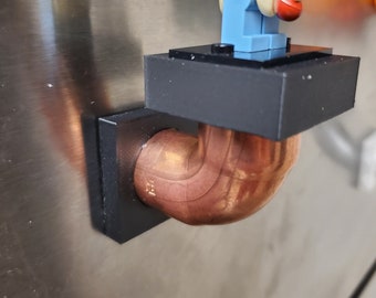 Copper Minifig Refrigerator Magnet