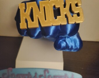 KNICKS Golden Knuckle Ring - 3D Printed Plastic