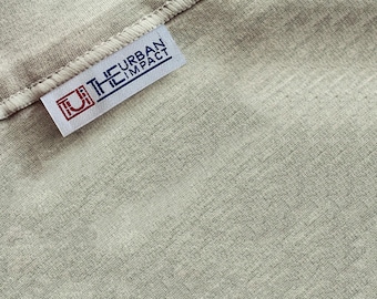 Custom Woven Clothing Labels, Personalized Fabric Tags, Damask Name Labels for Sewing Projects, Fabric Labels for Garments & Handmade Items.