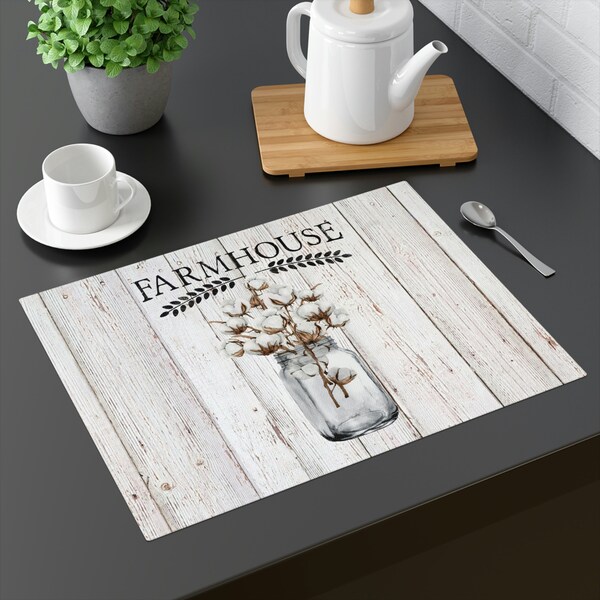 Farmhouse Placemats Etsy