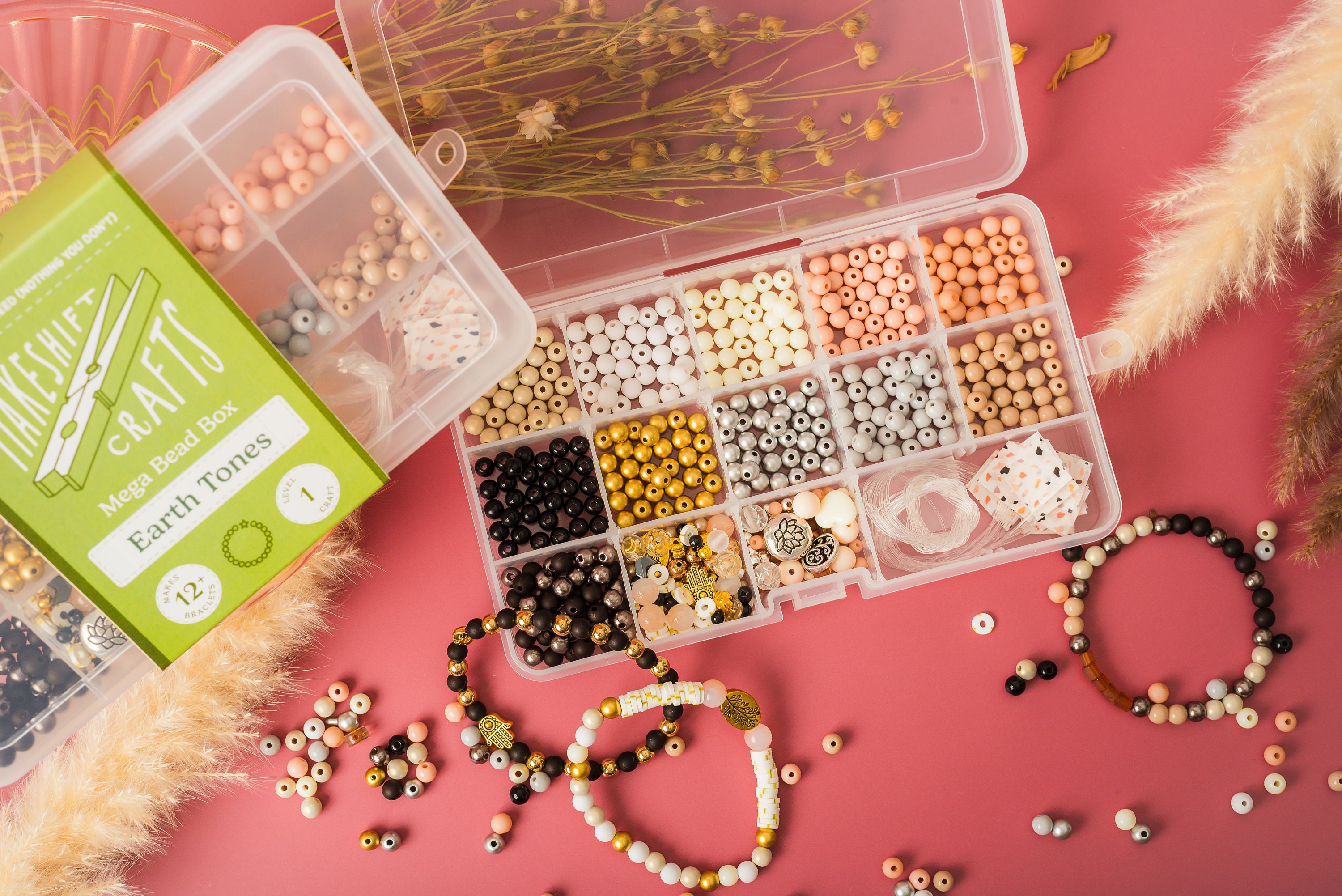 Personalized Gift for Kids, DIY Stretchy Bracelet Craft Kit, Bracelet Making  Kit, Activity Box, Friendship Bracelets, Jewelry Making 