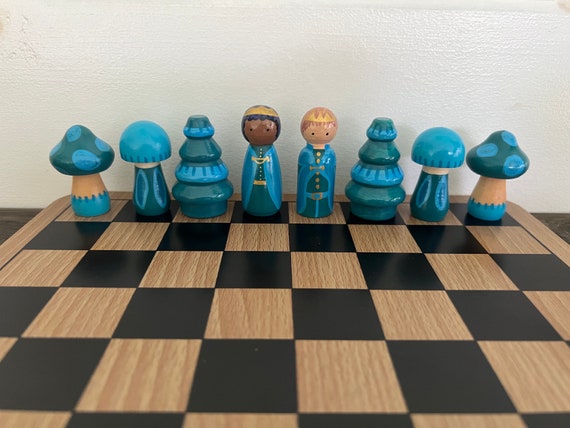 King And Queen Chess Candles - The Chess League