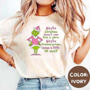 Grinch and Cindy Lou Who Grinchmas T-shirt Christmas Grinch Holiday Sweatshirt with Max the Dog Christmas Grinch Shirt Gift for Grinch Fans