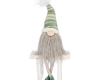 Connor Sage Gnome with Dangling Legs 5.5 x 4.75 x 25.2 in