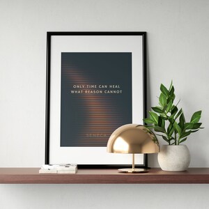 Stoic Home Décor Wall Art Poster Inspirational Quote Printable Wall Art Affirmation Art Gift For Him Roman Gifts Positive Thinking Of You