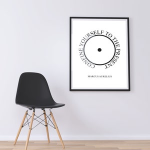 Stoic Home Décor Wall Art Poster Inspirational Quote Printable Wall Art Affirmation Art Seneca Roman Gifts Marcus Aurelius Positive Thinking