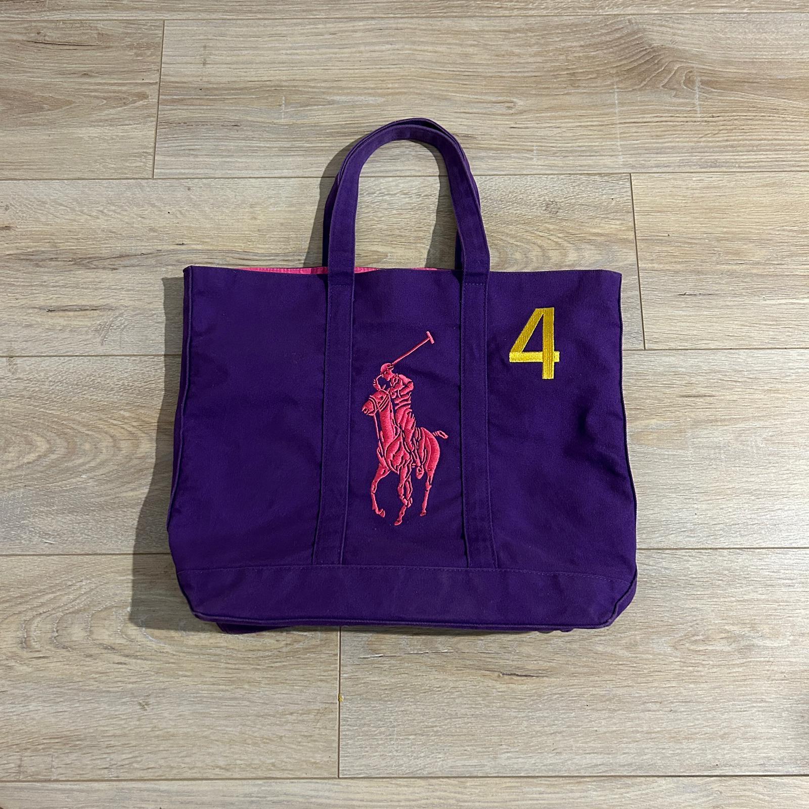 Vintage Polo Ralph Lauren Rugby Fullprint Totebag Handtasche Luxury Brand Y2k Designer Large Size Shopper Bag Beach Bag Etsy