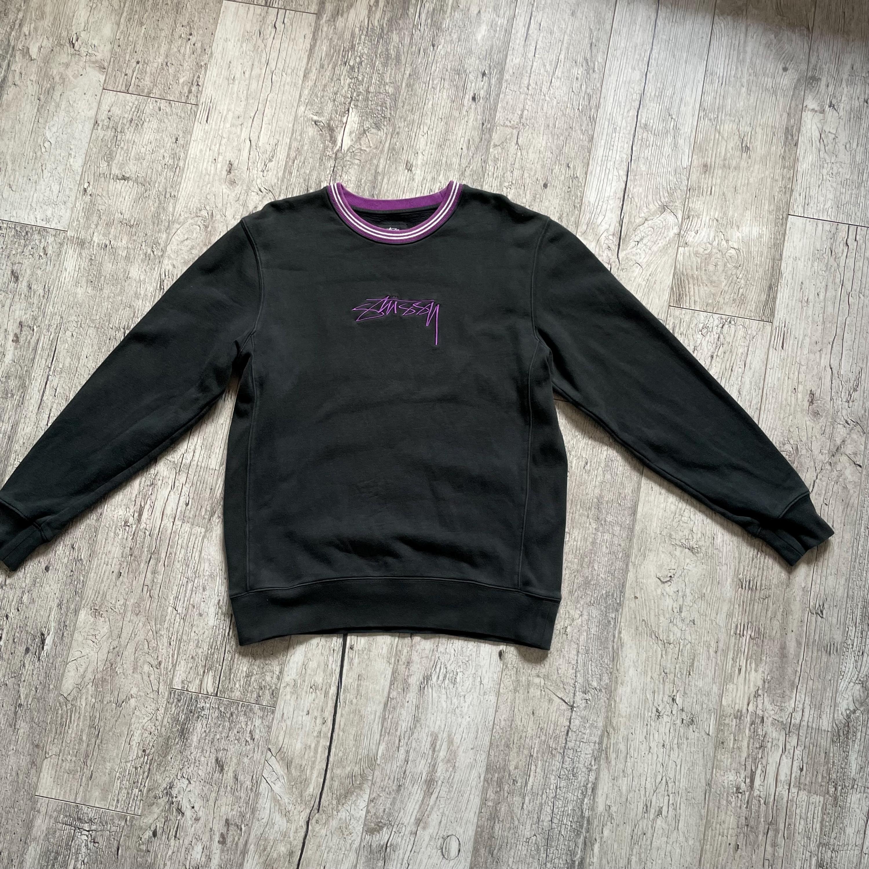 Stussy Hoodie Sudadera Stussy Lila Purple Stussy Sudadera Morada
