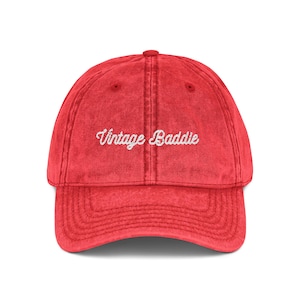 Embroidered Vintage Cap, Retro Hat for Trendy Fashion, Cool Headwear, Hipster Accessory, Classic Streetwear Baseball Cap