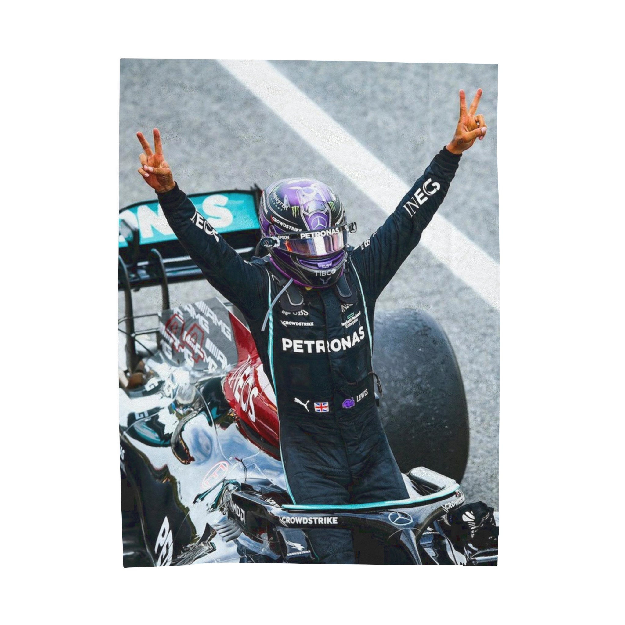 Lewis Hamilton Special British GP Helmet Hoodie