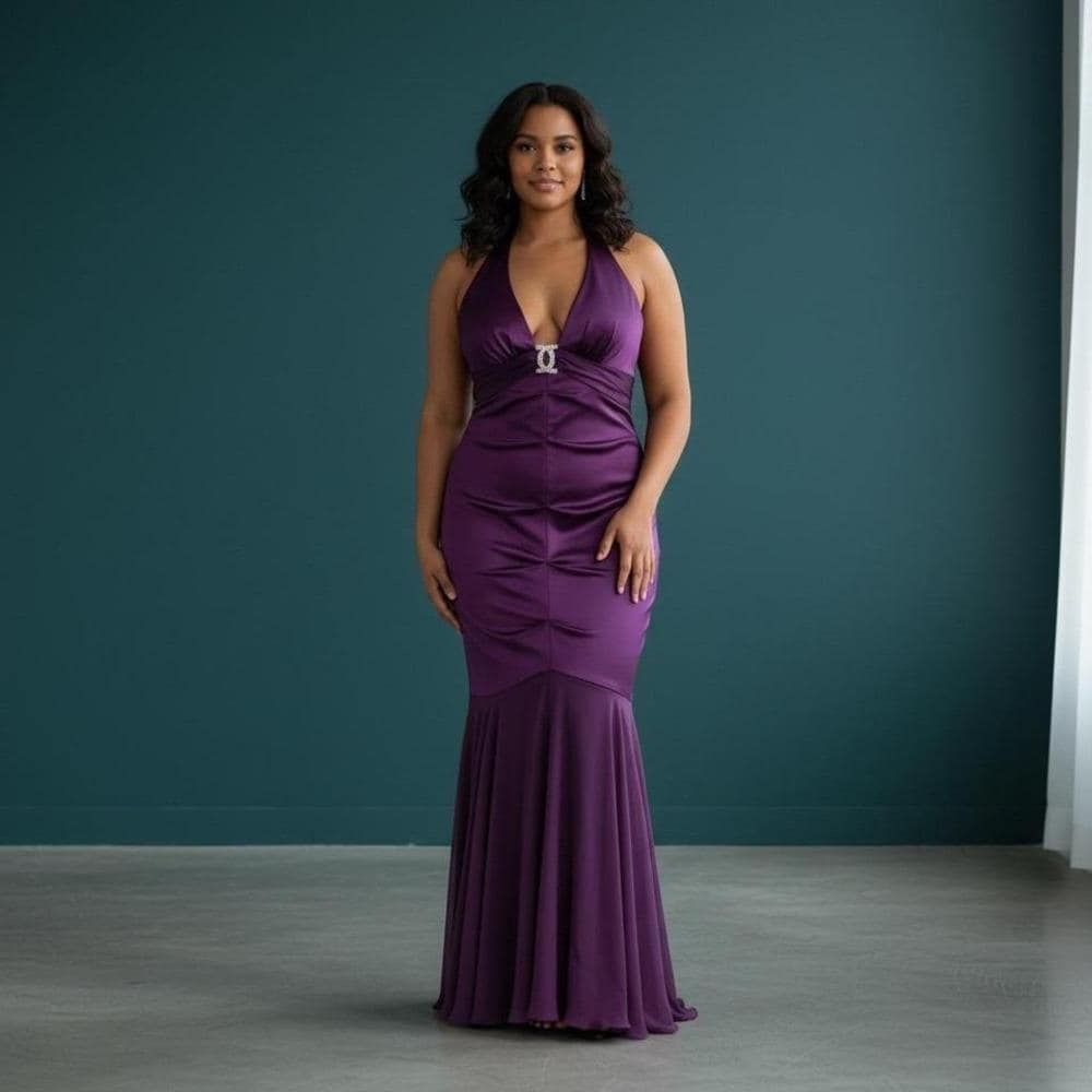 xscape damask applique fit and flare dress Damask Sequin Embellished Open Back Lace Up Cap Sleeve Gown