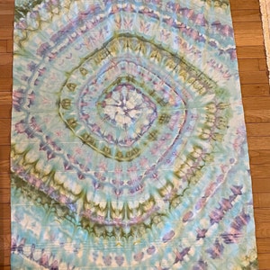 Tie Dye Beach Blanket