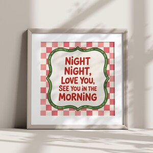 Bedroom Printable Wall Art | Positive Quote | Digital Print Download | Unique Art Print | Retro Decor | Kids Room Decor | Pop Wall Art