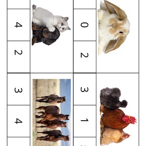 Cartes de dénombrement