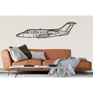 Hawker 400 Airplane Silhouette Metal Wall Art, Plane Silhouette Wall Art, Custom Aircraft Wall Art, Metal Wall Decor, Pilot Gifts,Home Decor
