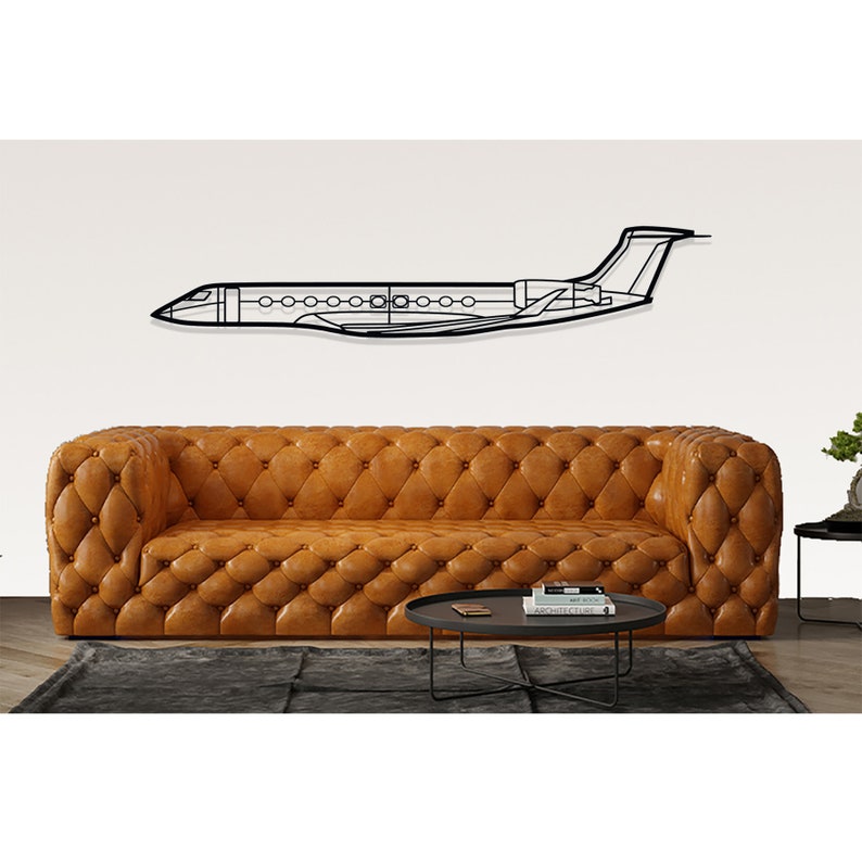 unique metal airplane figures to decorate your wall, Gulfstream G700 Aircraft Silhouette, metal wall decor, metal silhouette, unique gift, gift for pilots, gift for men